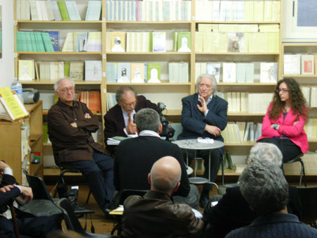 Da sinistra, G. De Santi, P. Neri, V. Carratoni, S. Panatta