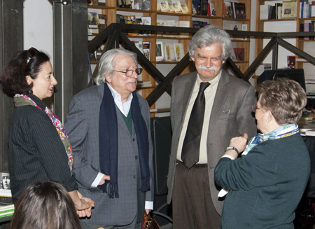 Da sinistra, A. Calzolari, V. Carratoni, M. Carlino, M. Lenti