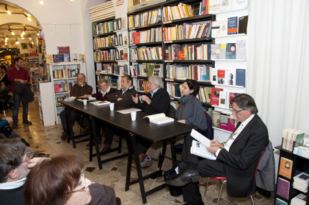 Da sinistra, G. De Santi, M. Lenti, M. Lunetta, V. Carratoni, A. Calzolari, D. Di Stasi