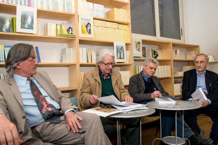 Da sinistra, D. Di Stasi, V. Carratoni, M. Carlino, F. Muzzioli