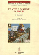 Copertina Ex voto e santuari in puglia - Vol. I - Il Gargano