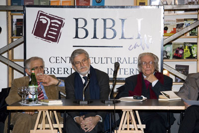 Giulio Ferroni, Roberto Pazzi e Velio Carratoni