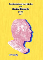 Copertina Testimonianze critiche per Marino Piazzolla poeta vol. 1