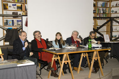 Da sinistra, Francesco Muzzioli, Marco Palladini, Mariafrancesca Venturo, Velio Carratoni, Pippo Di Marca